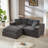 Modern Chenille Cloud Sofa