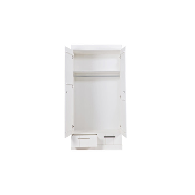 Cedric 2 Door Wood Wardrobe