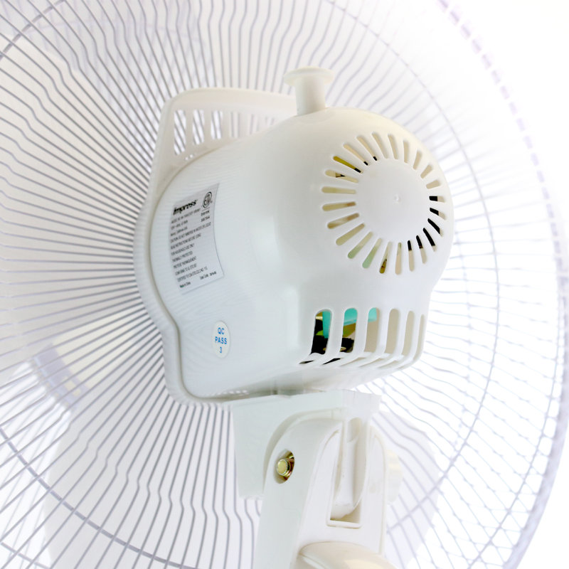 52" Oscillating Pedestal/Standing Fan, White