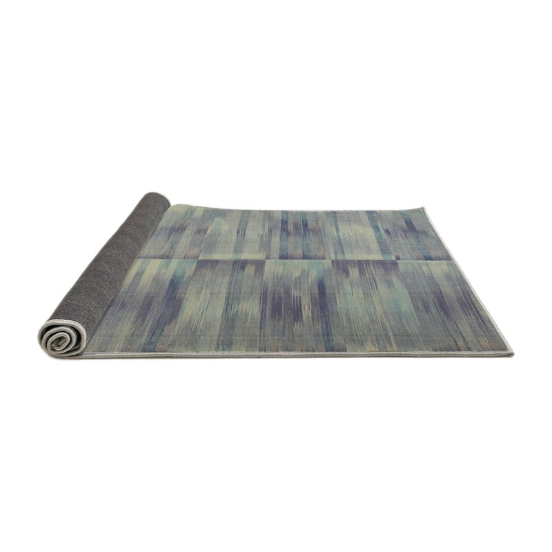 Tapis contemporain gris, Carré 4 pi