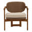 Alva Outdoor Occasional Chair Light Brown