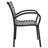 Braith Stacking Patio Dining Side Chair-1437955502
