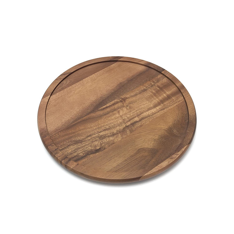 Ebern Designs Cuomhouse Wood Lazy Susan