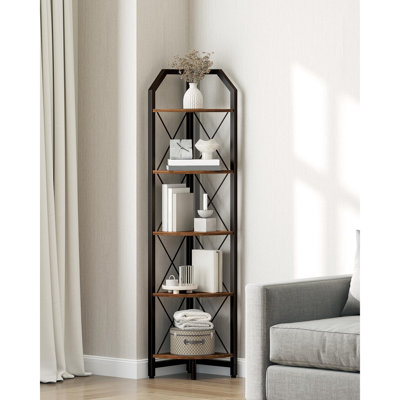 150.8cm H x 29.9cm W Steel Standard Bookcase