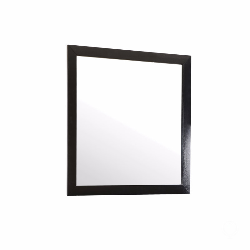 Mirror, 41" x 41", Black