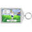 Personalized Friendly Folks Volleyball Player - Male Rhinestone Bordered Key Chain-106953413
