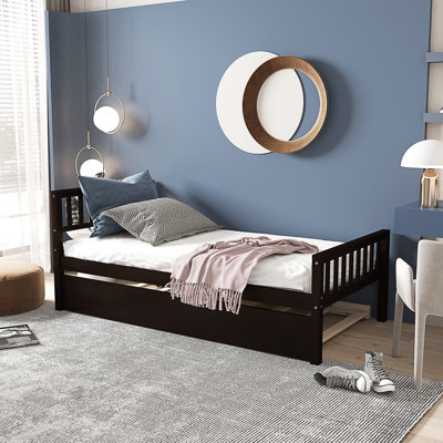 Twin Bed, Low Profile Platform Bed