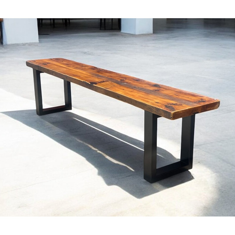 Robust Forest Bench, 20" H x 60" W x 15" D, Brown