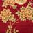 Hand-Painted Red Solid Wood Small Accent Trunk