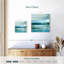 Adeliza abstrait mer et bleu sarcelle-109207724
