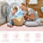 Washable Area Rug Modern Low Pile Floral Carpet for Living Room Bedroom Dining Room Nursery Hallway Soft Mark Resistant Non Slip Rugs-2029395054-2029395053