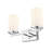 Verlana 14" 2-Light Vanity - Chrome-606217485-606217486-606217483