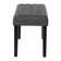 Helsel Polyester Upholstered Bench