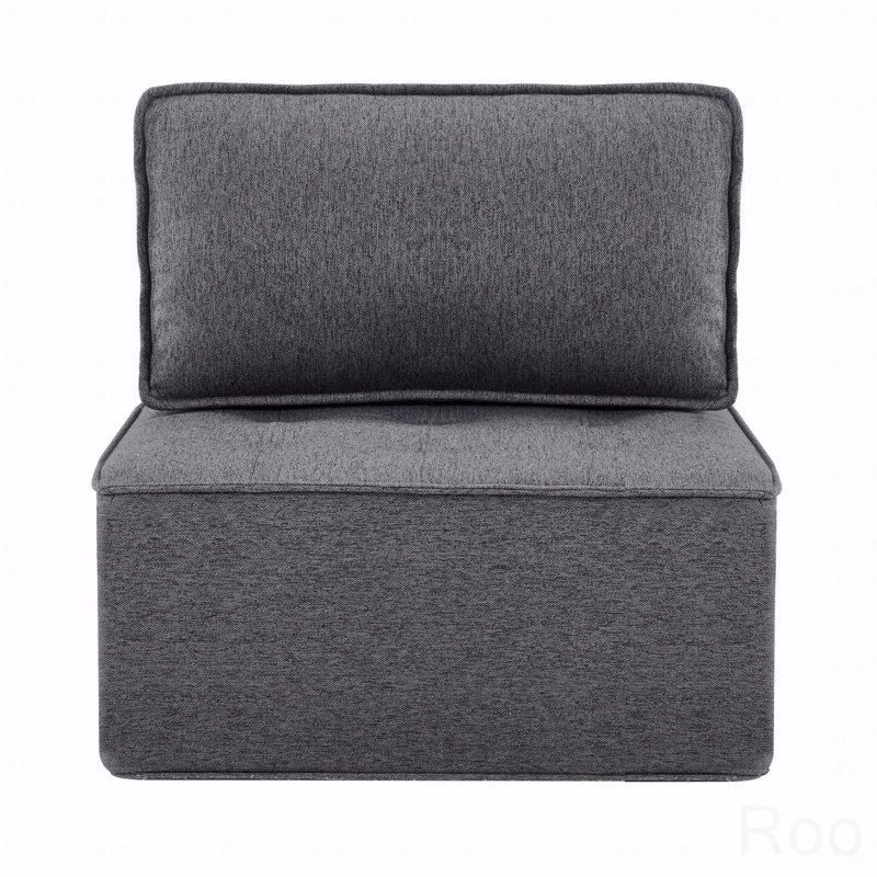 Le canapé Linen, Gris foncé
