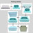 Luxury Marble Bathroom Sinks, Gray Natural Stone, Modern Elegance For Home