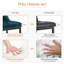 Chaise parsons rembourrée en velours Guitierrez-286095196