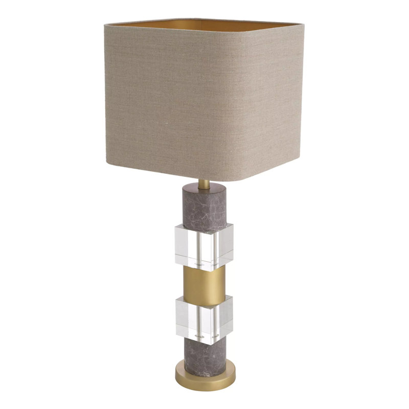 Lampe de table Cullingham, gris