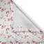 Rideau décoratif à œillets 2 panneaux Dakota Fields Flamingo, 50 po, blanc corail-2022473792