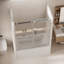 56 à 60 po X P 62 po Porte de baignoire coulissante double H