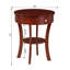 Table de bout à 1 tiroir avec rangement Moravian-61050052