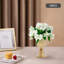 Petit vase de table de mariage en métal H 4,9 "-87731303