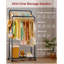 Bonville 83cm Rolling Clothing Rack-689079683