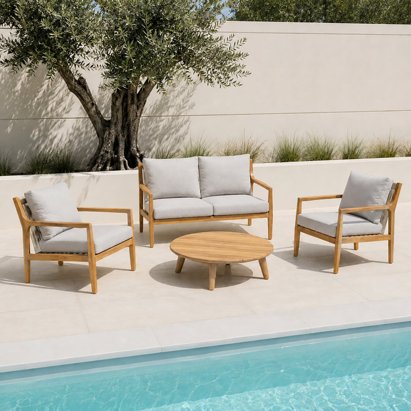 4-Seater Outdoor Lounge Set