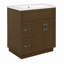 Meuble-lavabo de style campagnard de 76 cm avec lavabo en céramique-1391192858