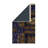 Dark Tonal Pixelated Geometric Area Rug