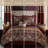 Mollybee 9 Piece Striped Polyester Comforter Set-1882730055-1882219172