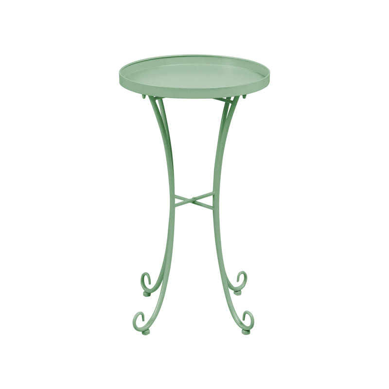 Bistro Set CAVINIA Metal Green, Green