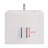 Foushee 29.53'' Single Bathroom Vanity with Acrylic Top-166047676-179541365