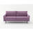 70" Velvet Round Arm Sofa-607401288