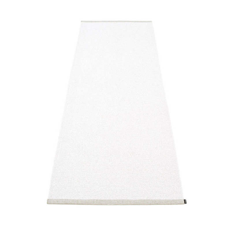 Rug MONO White 2.25 x 6.5 ft, Runner 2' x 5'
