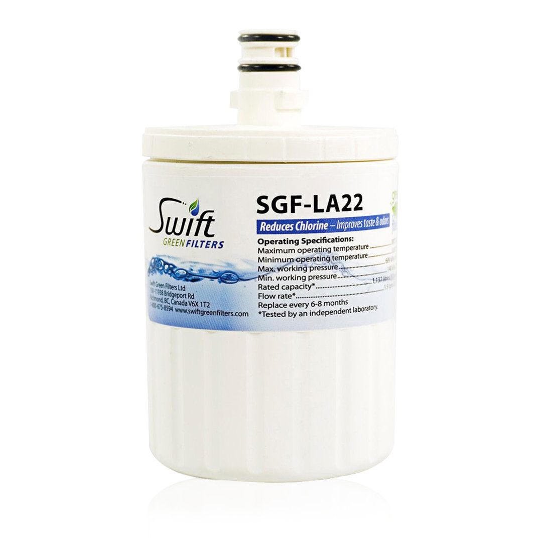SGF-LA22 Compatible Refrigerator Water Filter for LT500P, 5231JA2002A, 46-9890. Swift Green Filters