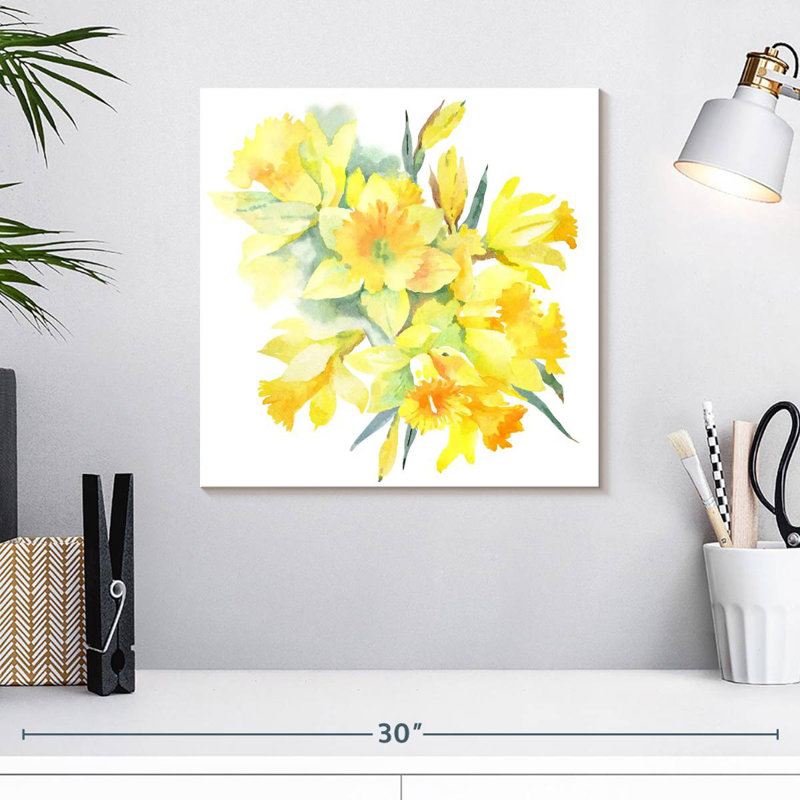 Bouquet de jonquilles jaunes Harnek, H 16 po x l 16 po