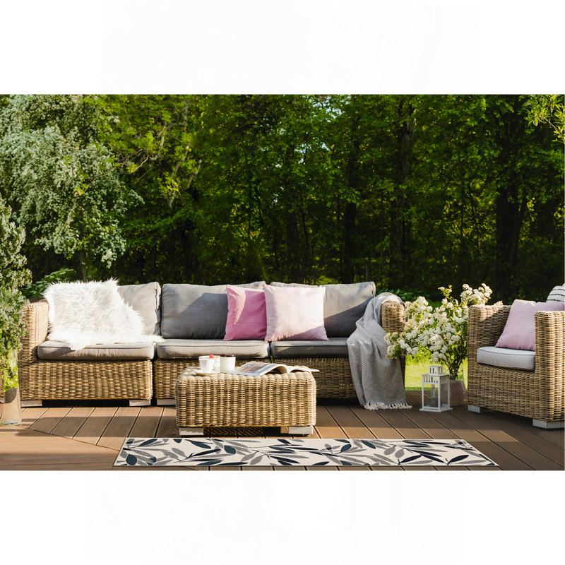 Tapis moderne texturé à poils courts, Rectangle 5 pi 3 po x 7 pi 6 po