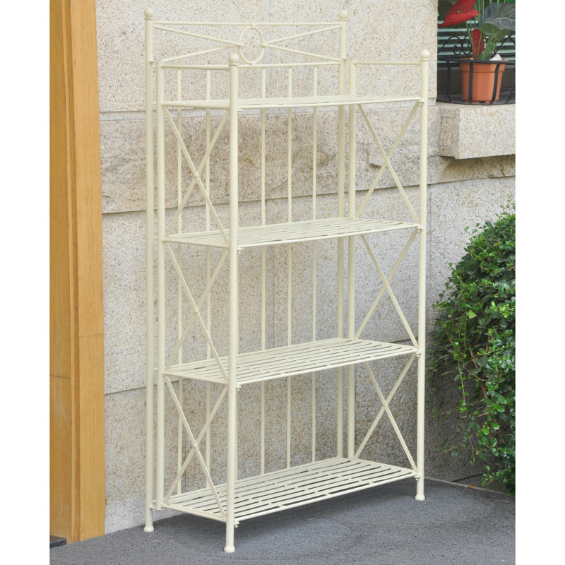 Étagère de fabrication en fer Harwich, H 49,5 po x l 25,5 po