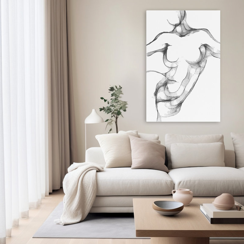 Art figuratif femme I, H 60 po x l 40 po