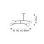 Corso 4-Light Black Chandelier