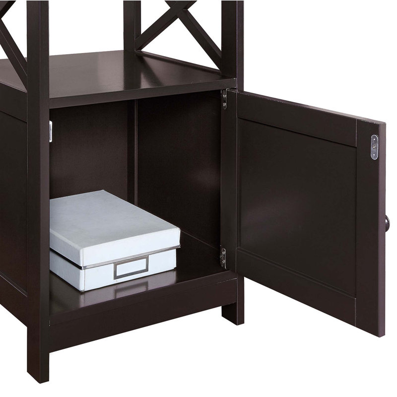 Darek End Table, Espresso