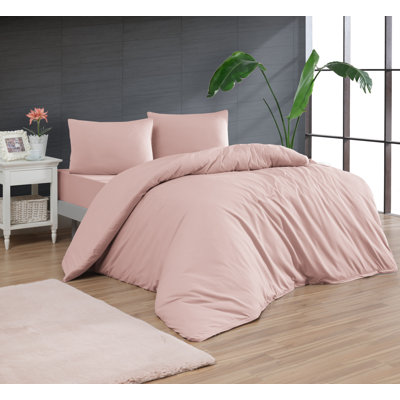 100% Cotton Jersey Knit Duvet Cover Set