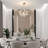 Ceramic Leaf Chandeliers Branch Chandelier -1663318255