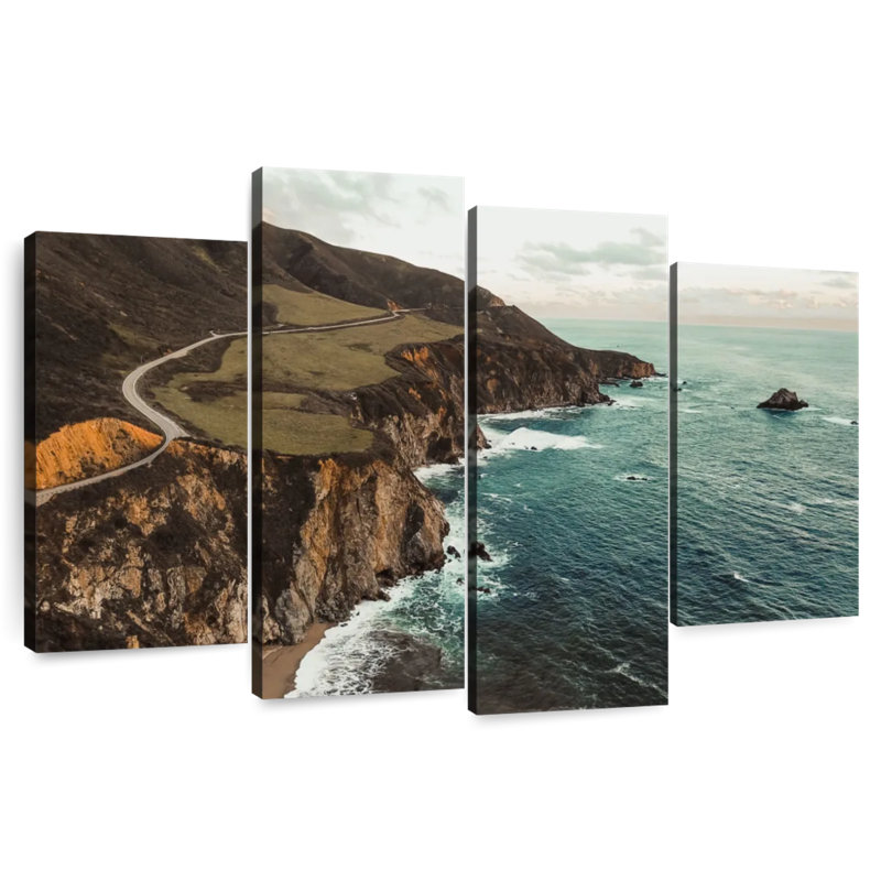 Gillard Big Sur Seascape, H 22 po x l 36 po