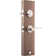 Handleset with Single Cylinder Deadbolt and Door Lever and Rosette