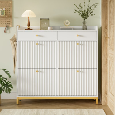 24 - Pair Shoe Storage Cabinet
