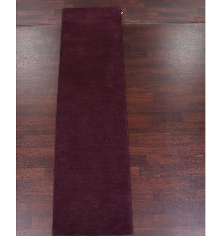 Tapis mauve en laine noué à la main Lavdmir