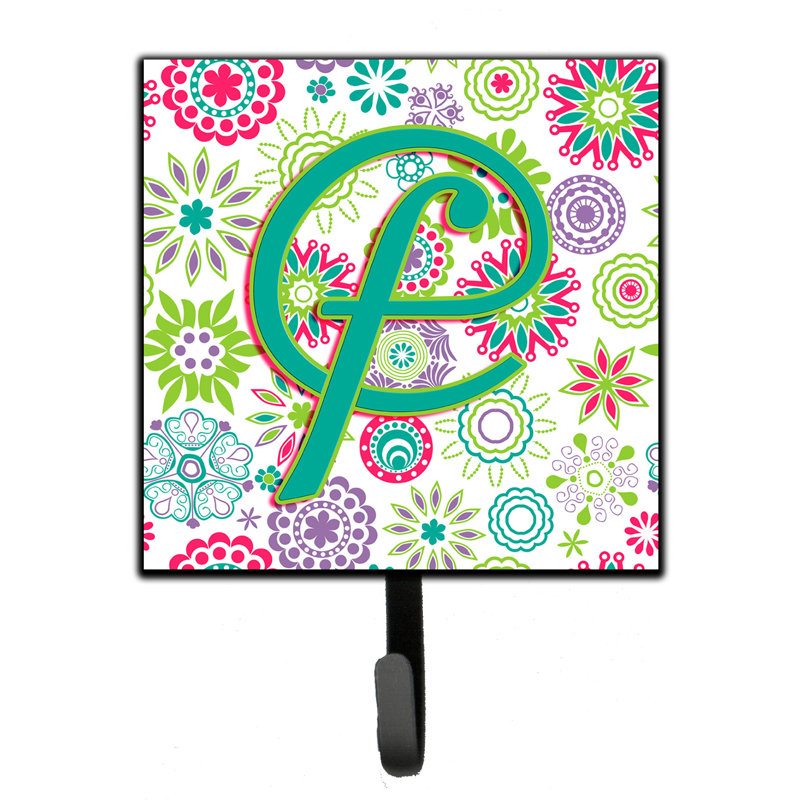 Crochet mural fleurs, F