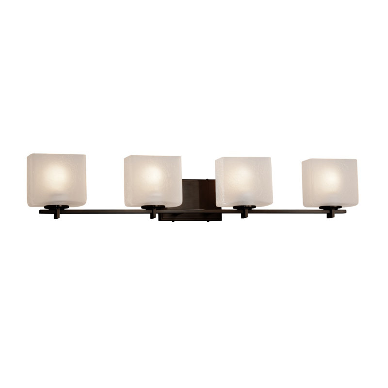 Casson 4 - Light Vanity Light, Dark Bronze, Weave