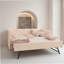 Lit de jour en vichy douillet avec lit gigogne et canapé-lit simple-1620776072